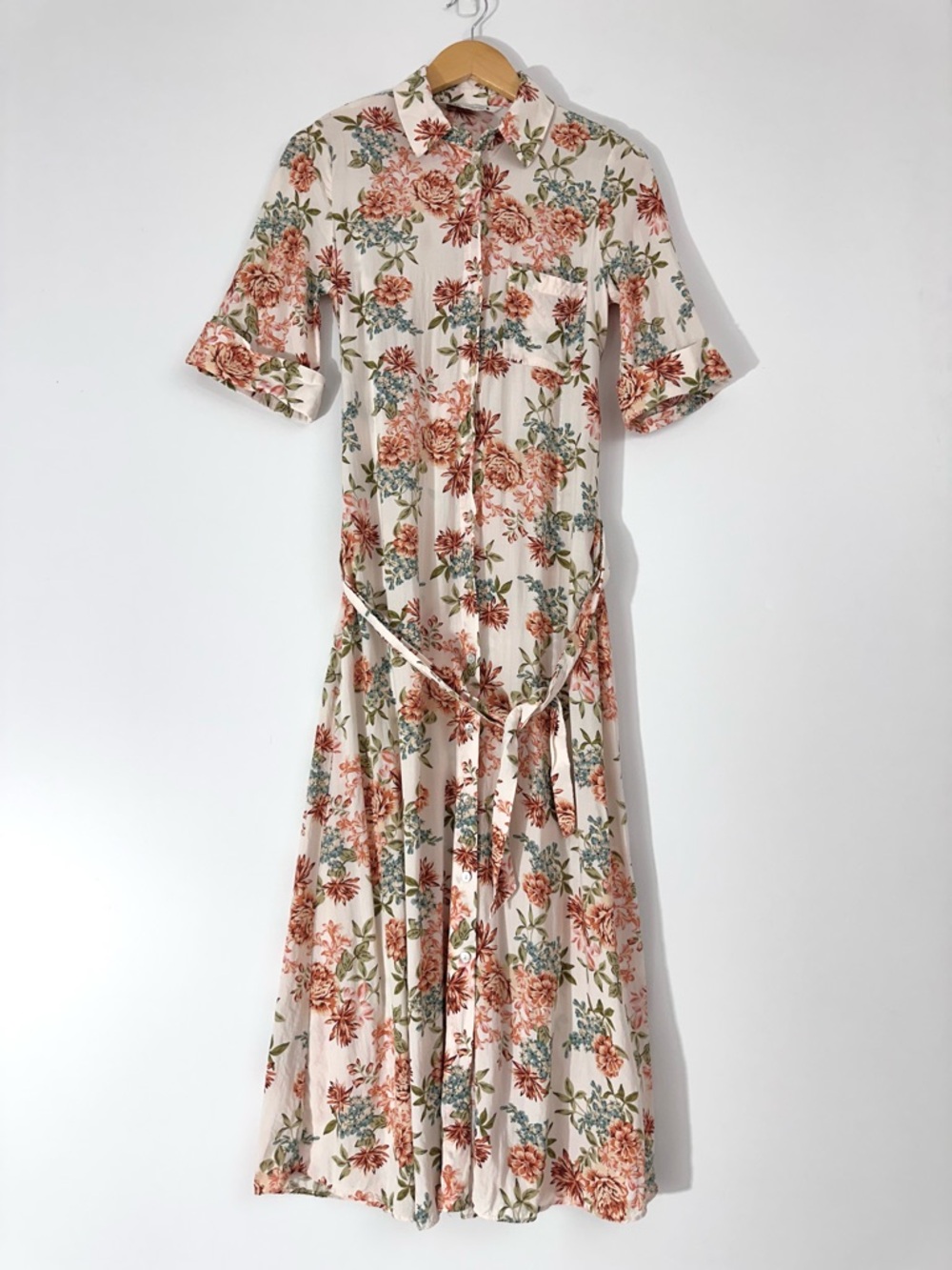 Zara Midi Shirtdress XS - Picture 5 of 13